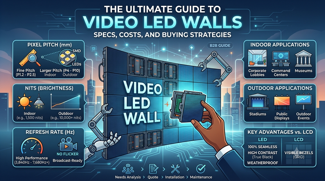 video LED wall