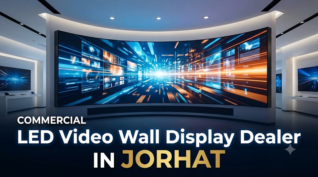 Commercial LED video wall display dealer in Jorhat - Eastern Networks