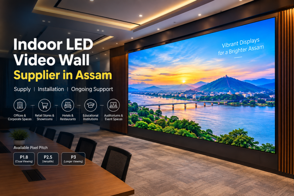 indoor LED video wall supplier in Assam